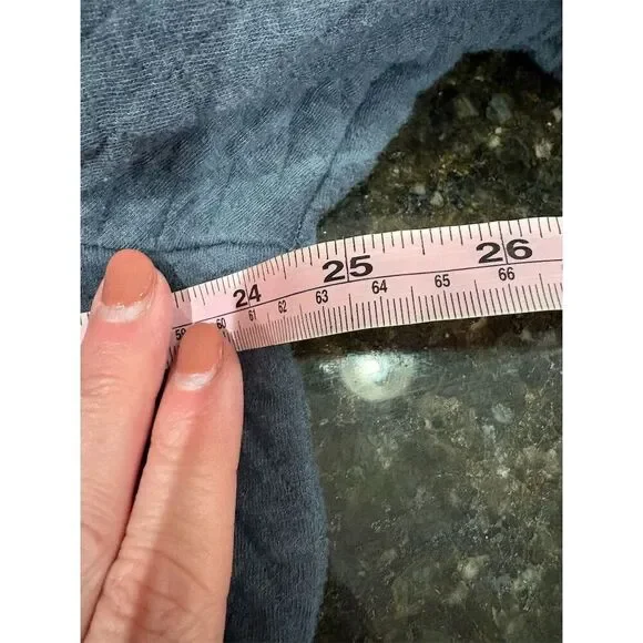 Great Northwest Women's Quilted Blue Hoodie Jacket Size L - Picture 8 of 10